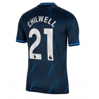 Fotballdrakt Herre Chelsea Ben Chilwell #21 Bortedrakt 2023-24 Kortermet